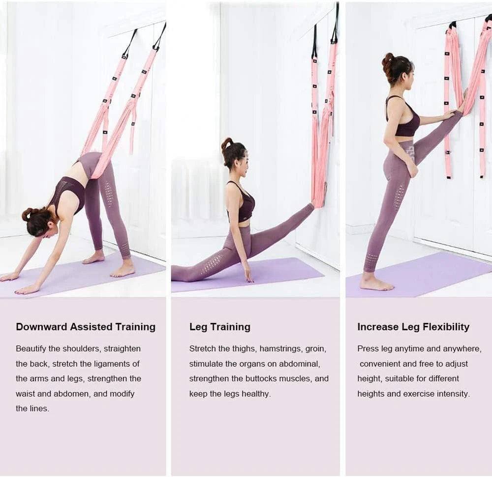 Adjustable Home Yoga Stretching Strap