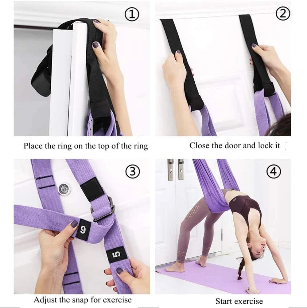 Adjustable Home Yoga Stretching Strap