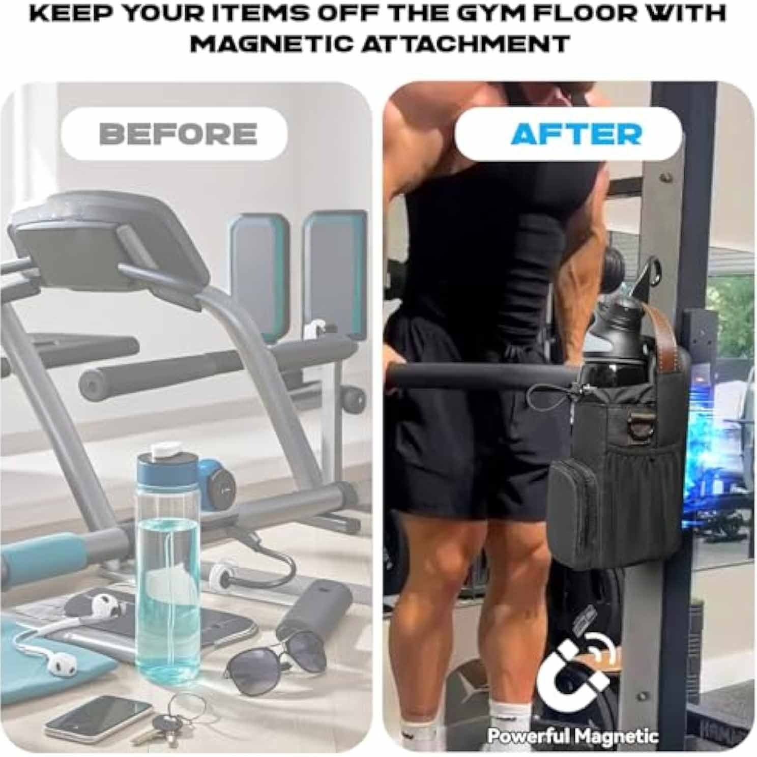 Waterproof Insulated Gym Water Bottle Sport Bag