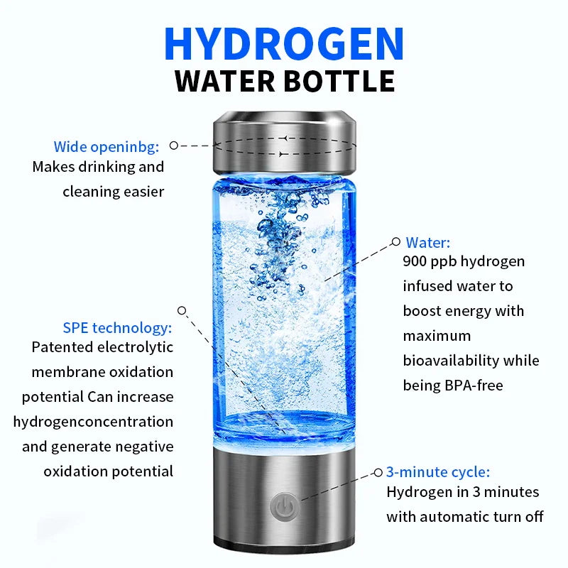 HydroBoost Portable Hydrogen Water Cup